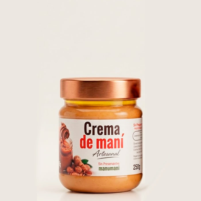 Crema de maní criollo 250g